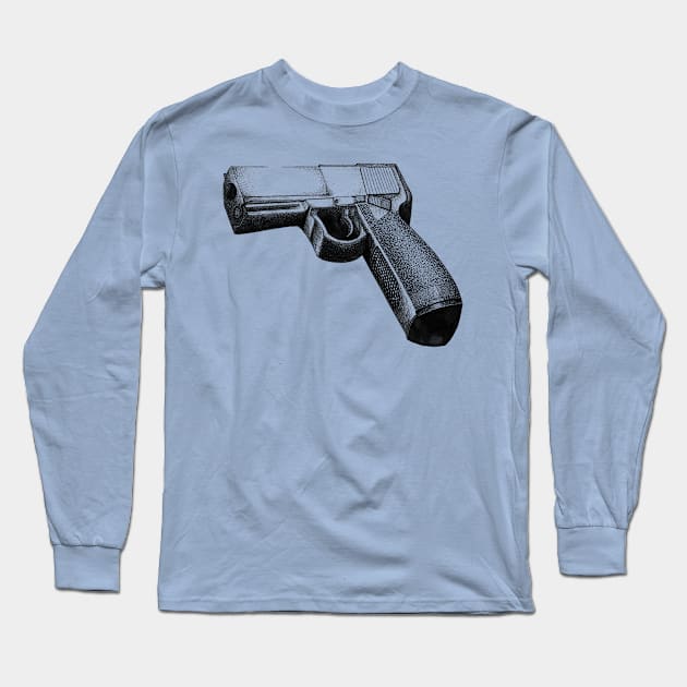 2nd Amendment Long Sleeve T-Shirt by SeanKalleyArt